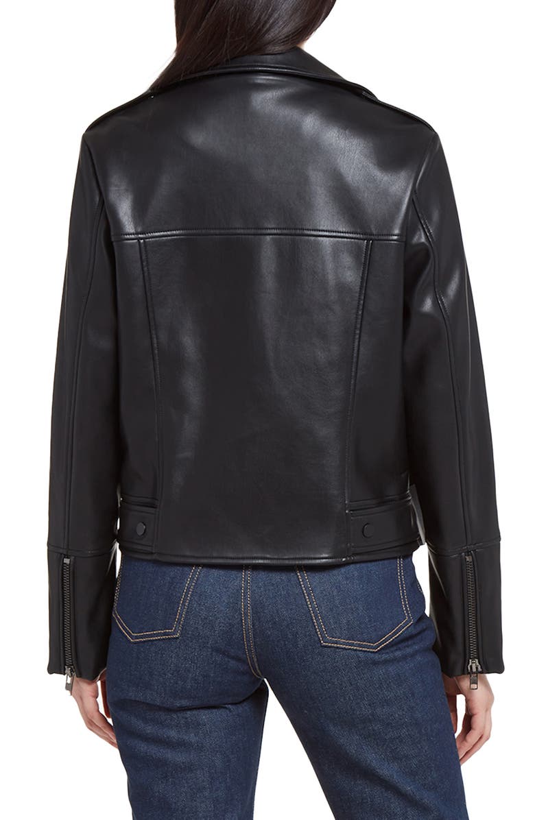 Apparis Sofi Faux Leather Moto Jacket, Alternate, color,