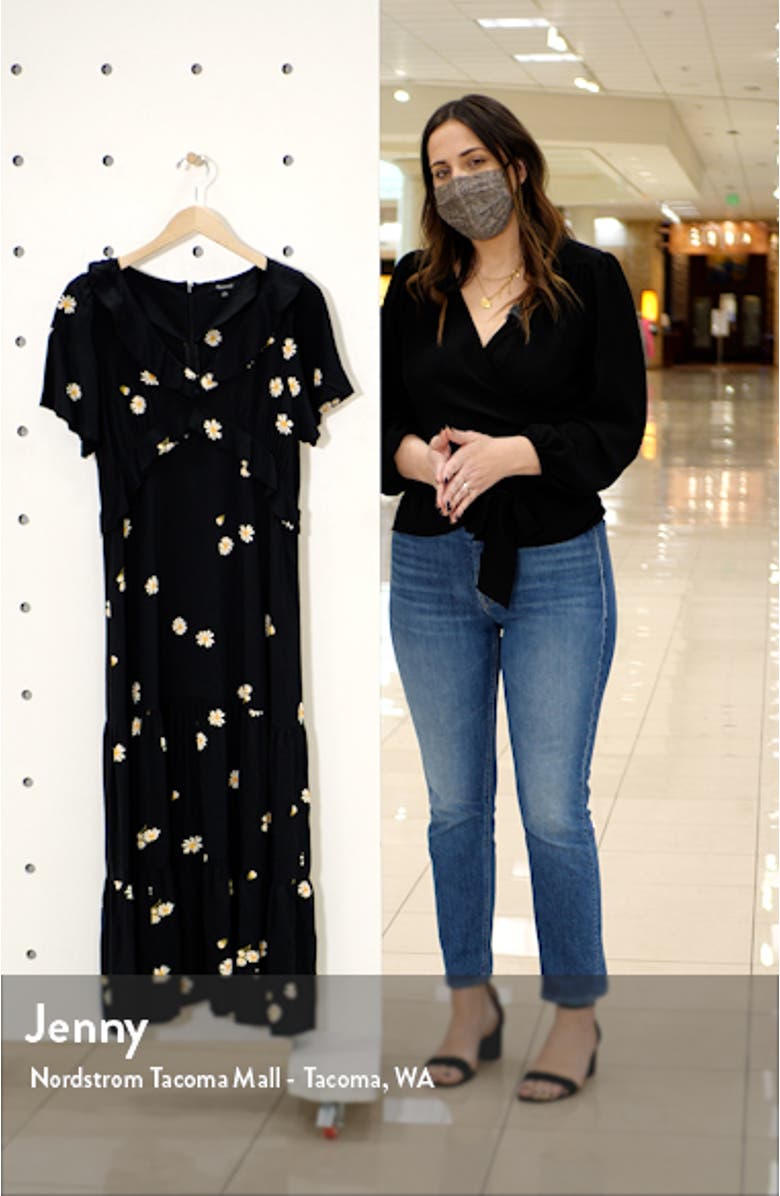 Lazy Daisies Ruffle Tiered Maxi Dress, sales video thumbnail