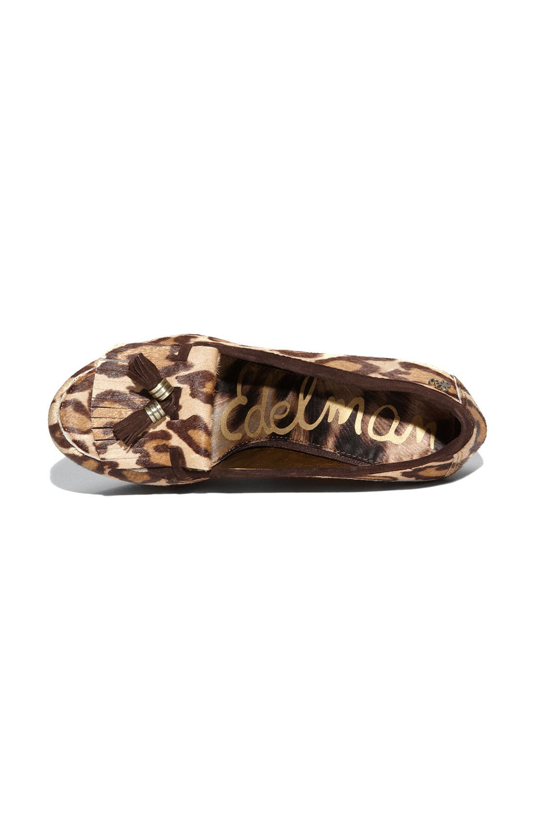 'Wesley' Wedge, Alternate, color, LEOPARD