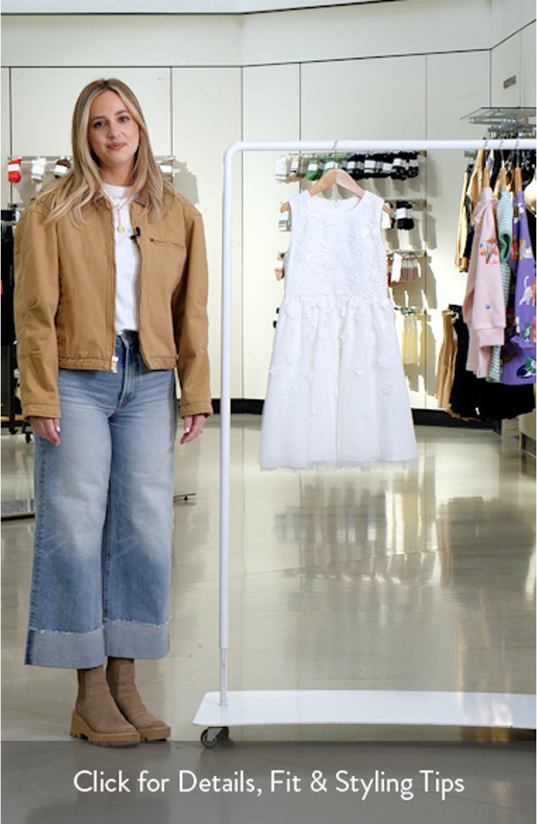 Kids' Clementine Sequin Party Dress, sales video thumbnail