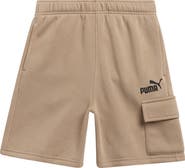 PUMA Kids' Fleece Cargo Shorts