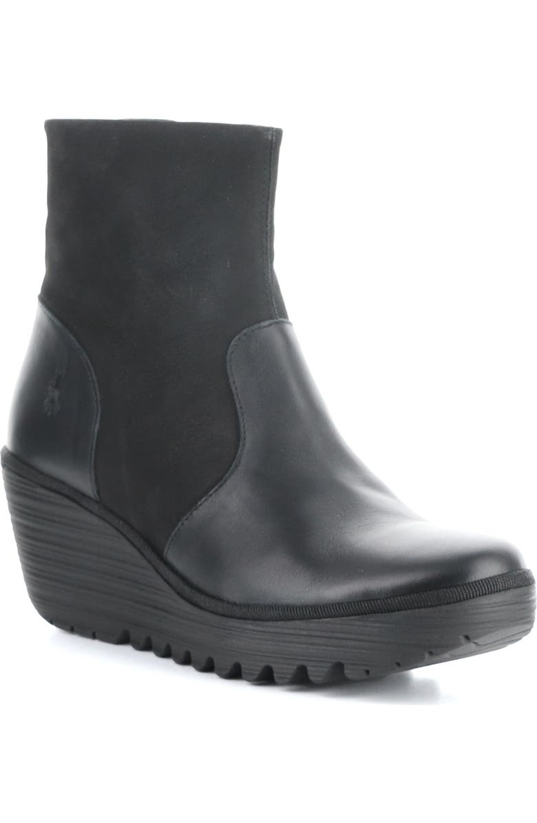 Fly London Yuxi Wedge Boot, Main, color,