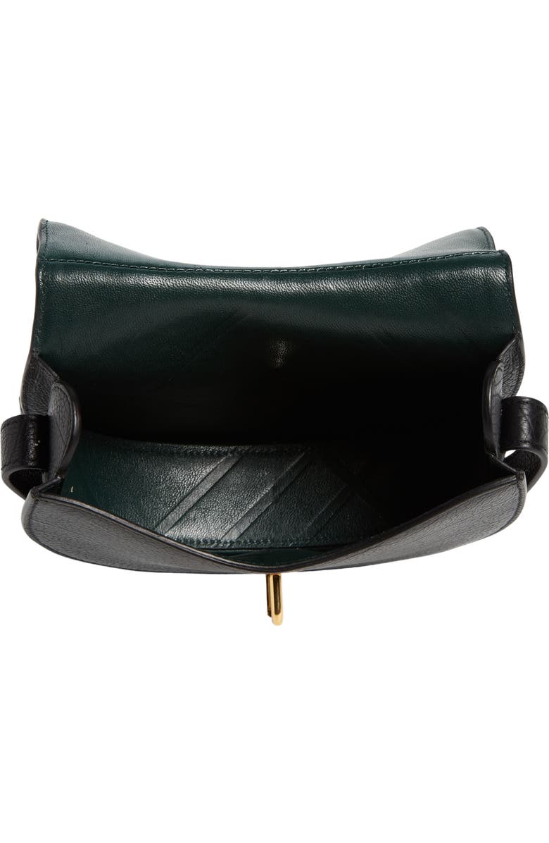 Burberry Mini Rocking Horse Leather Shoulder Bag, Alternate, color,