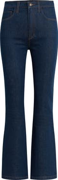 Favorite Daughter The Valentina Super High Waist Mini Bootcut Jeans