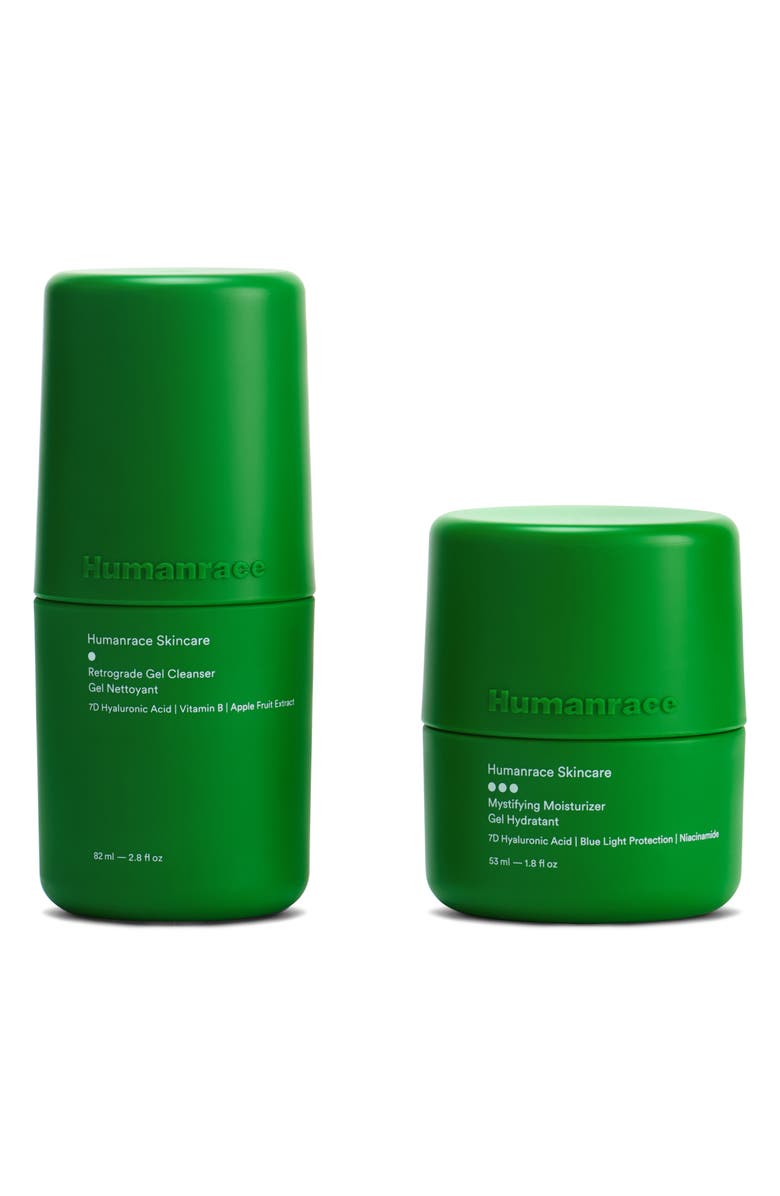 Humanrace 7D Gel Facial Cleanser & Moisturizer Set, Main, color, 