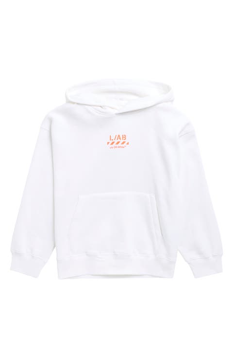 Kids' Core Diagonal Hoodie