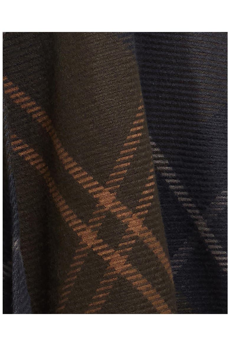 Blair Tartan Serape, Alternate, color, SHADOW CLASSIC TARTAN