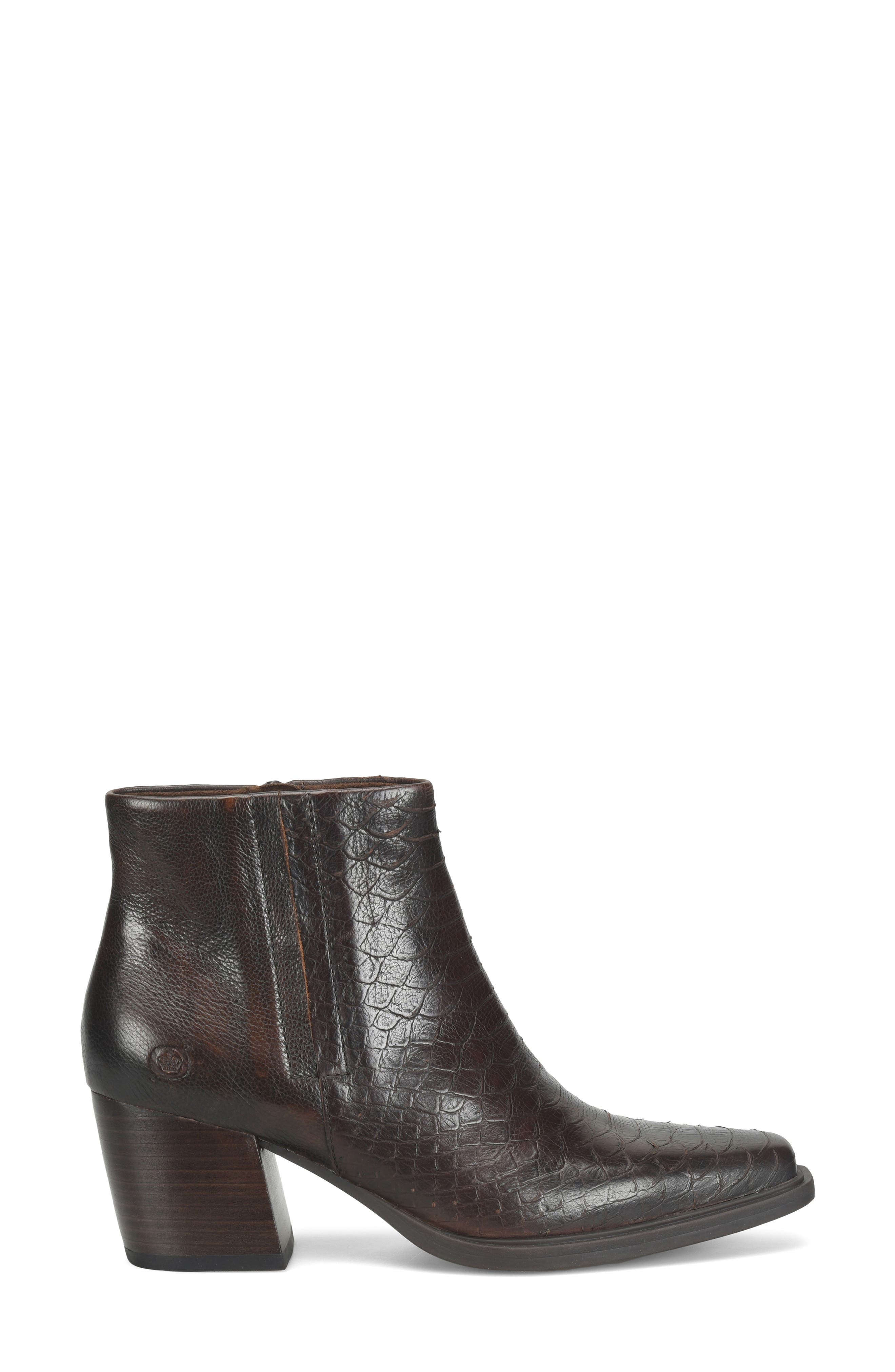 Aiken Bootie, Alternate, color, BROWN SNAKE