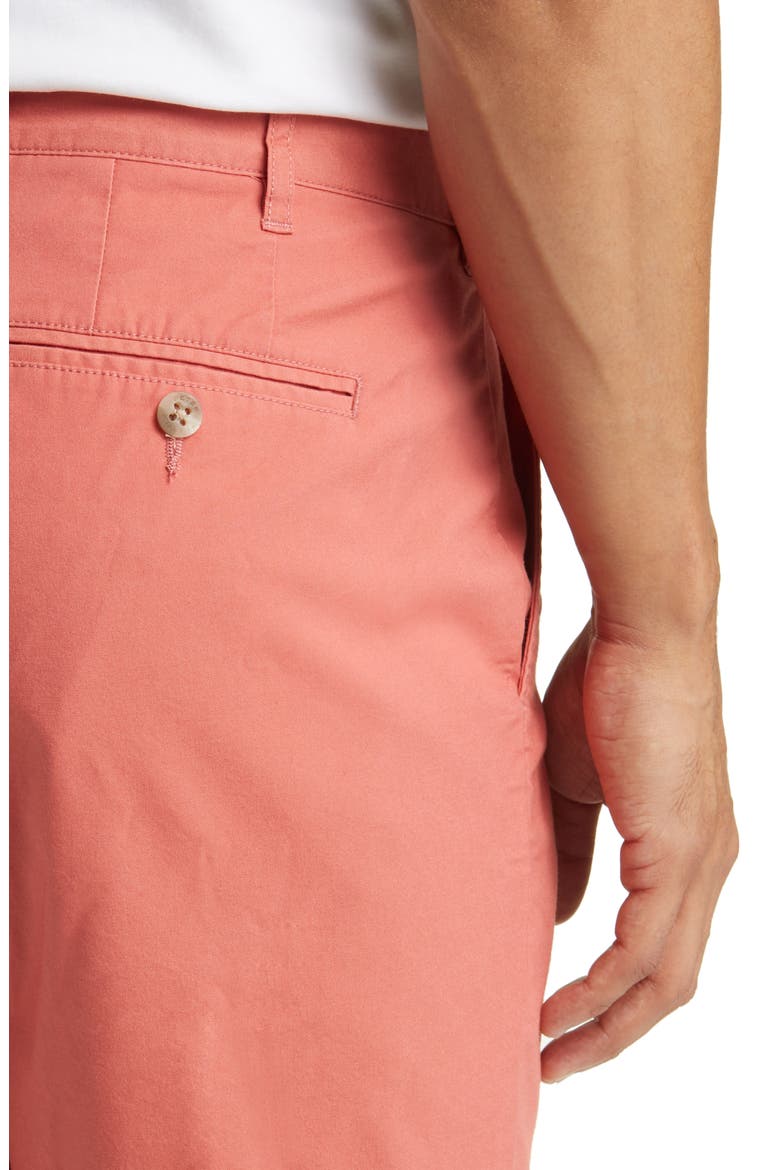 Crown Comfort Stretch Cotton Blend Shorts, Alternate, color, CLAY ROSE