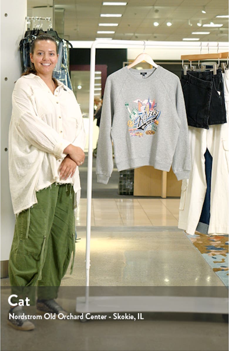 Logo Raglan Sweatshirt, sales video thumbnail