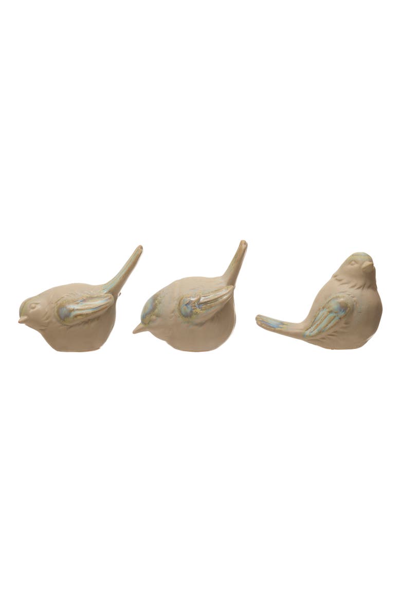 Stoneware Birds, Main, color, Natural
