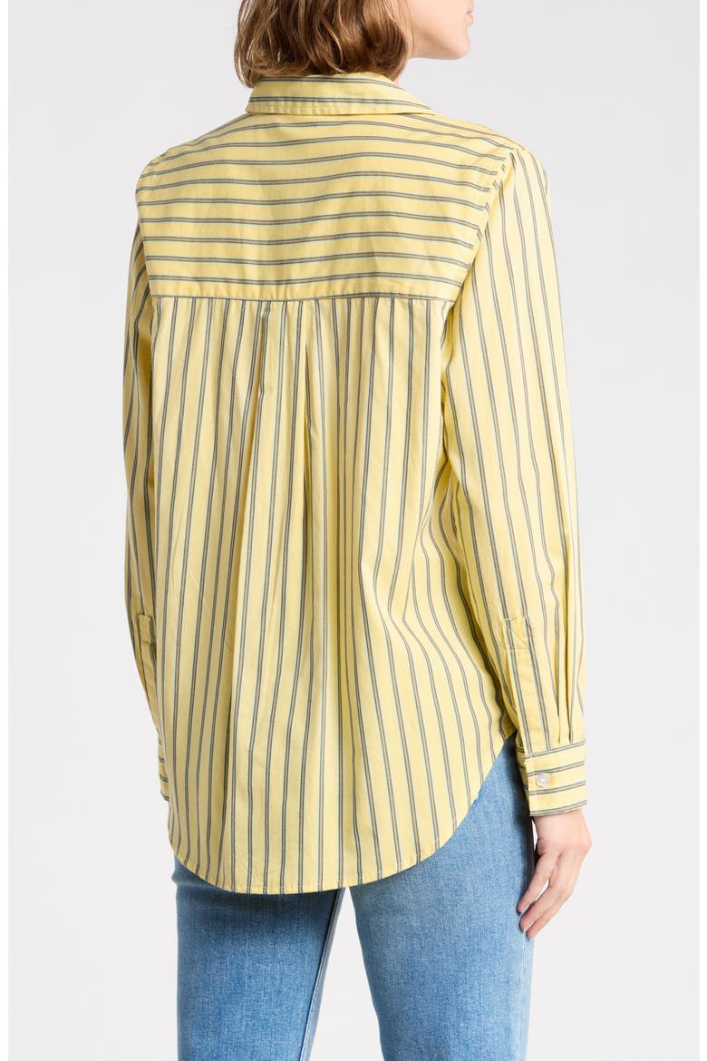 Belly Cotton Shirt, Alternate, color, LEMON GLOW