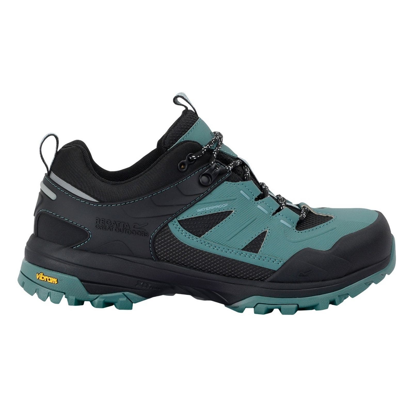 Regen Low Walking Shoes, Alternate, color, Spruce Green and Black