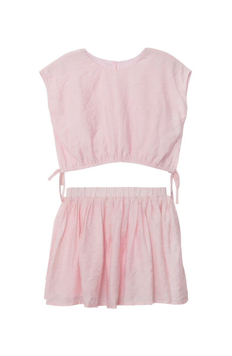 Mabel + Honey Girlpop Dropshoulder Two Piece Set Pink, Main, color, Pink