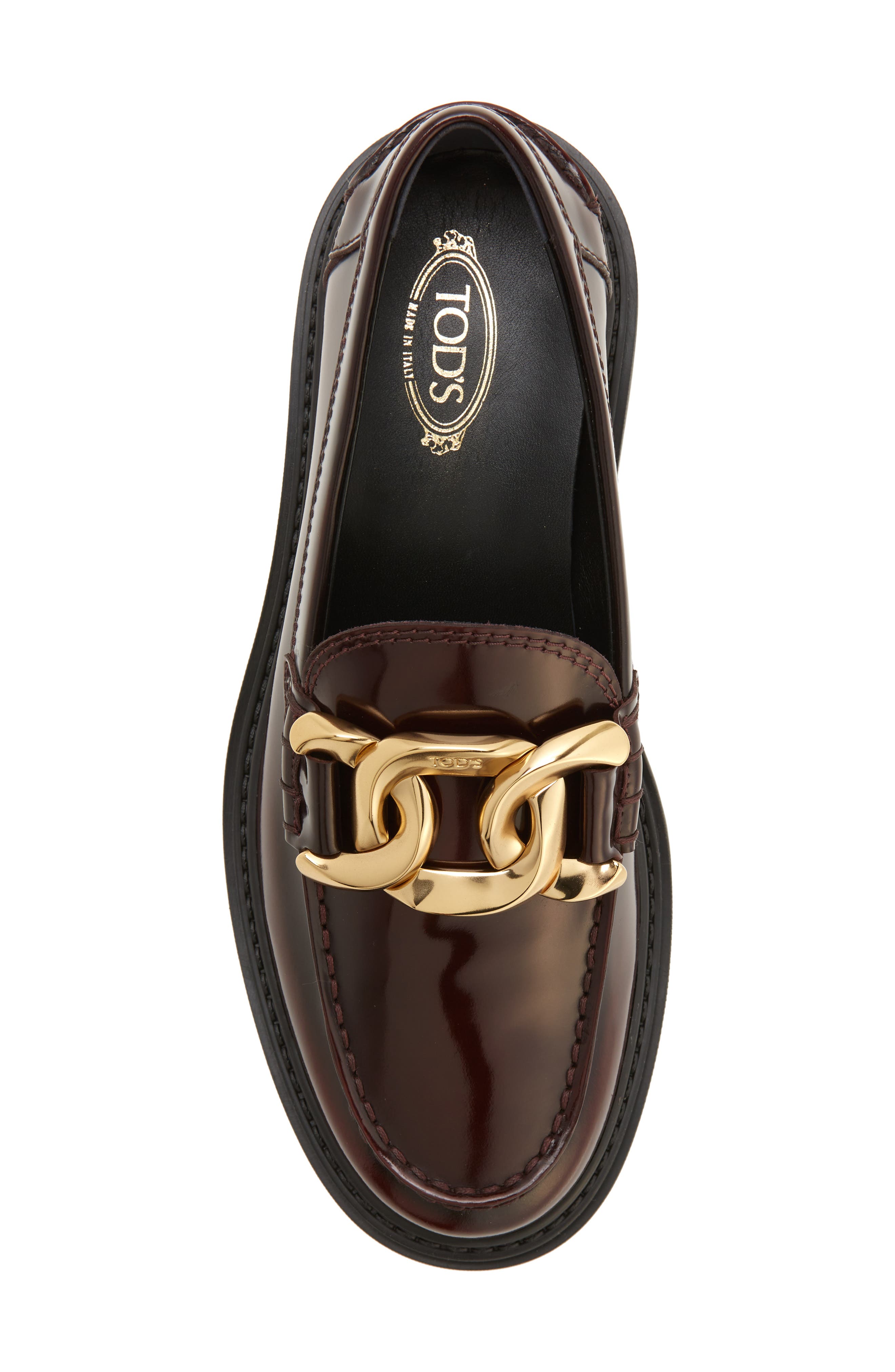 Tod's Gomma Lugged Loafer, Alternate, color, 