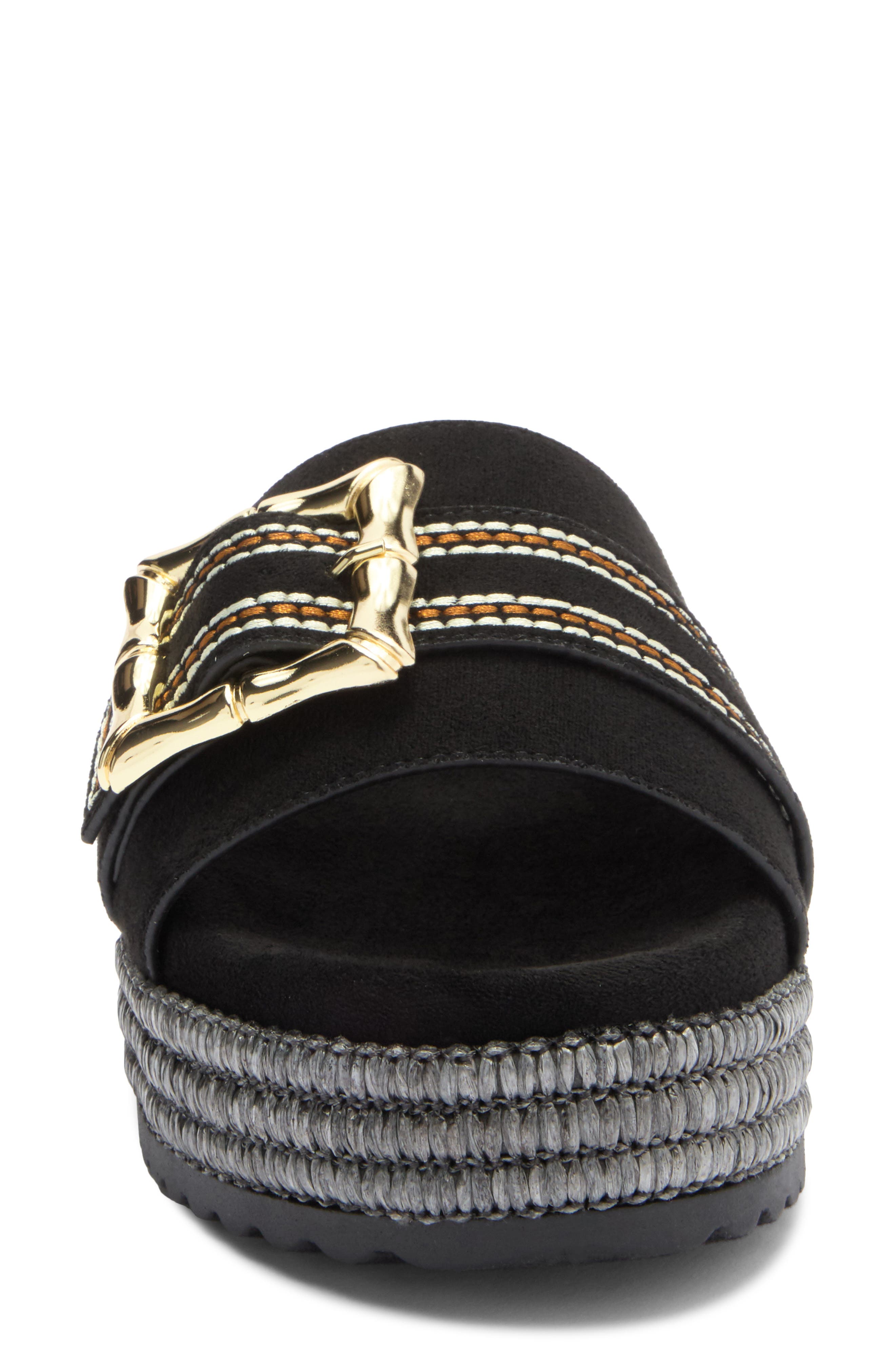 RACHEL Rachel Roy Leaf Flatform Sandal, Alternate, color, 