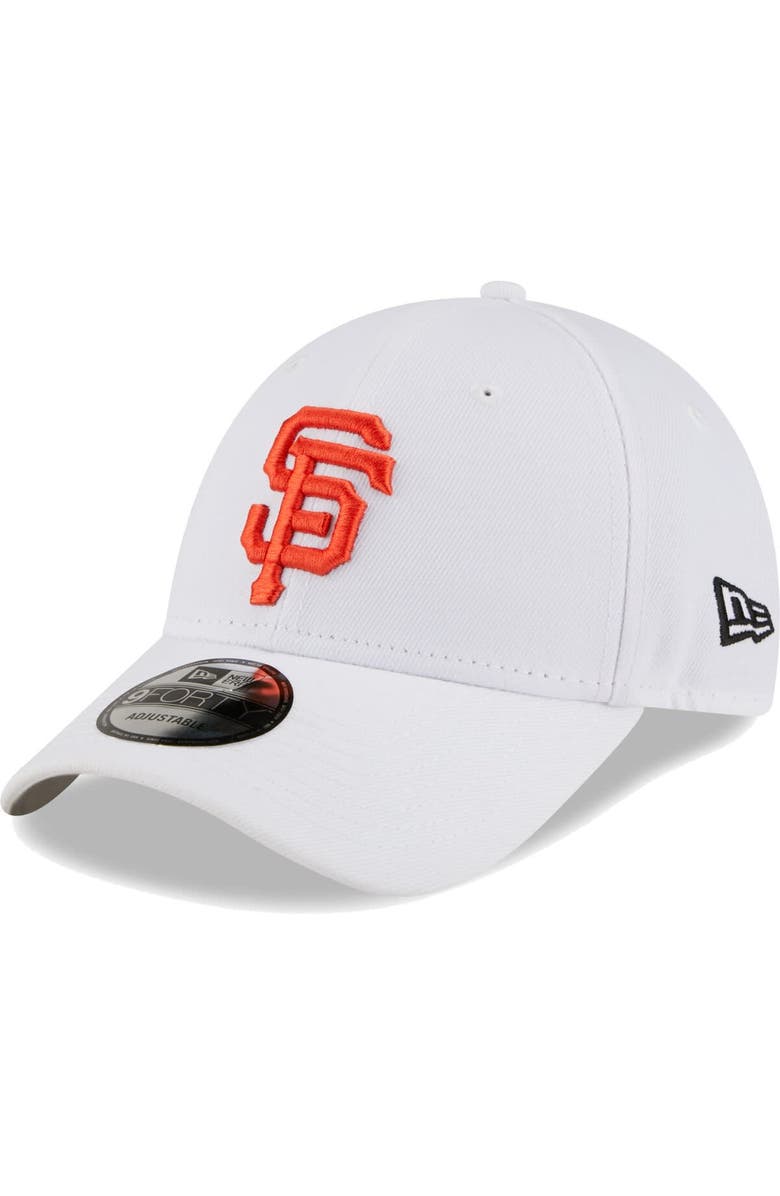 New Era Men's New Era White San Francisco Giants League II 9FORTY Adjustable Hat, Main, color, 