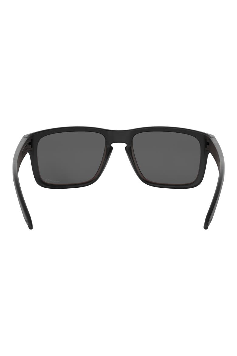 Holbrook 56mm Prizm™ Rectangular Sunglasses, Alternate, color, MATTE BLACK
