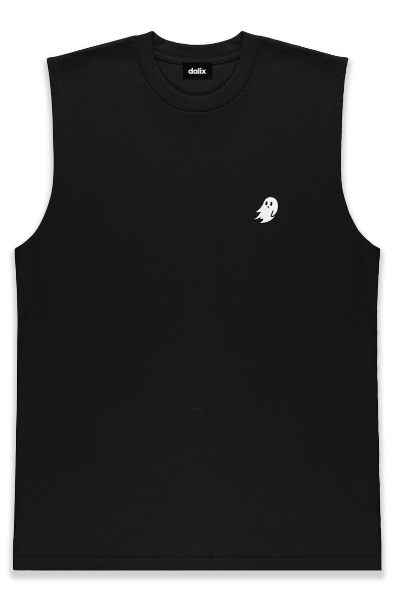 Dalix Ghost Midweight Jersey Tank, Main, color, Black