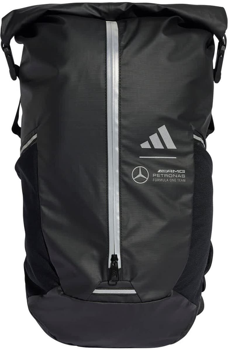 adidas Mercedes-AMG Petronas F1 Team Fan Wear Adaptive Backpack, Main, color,