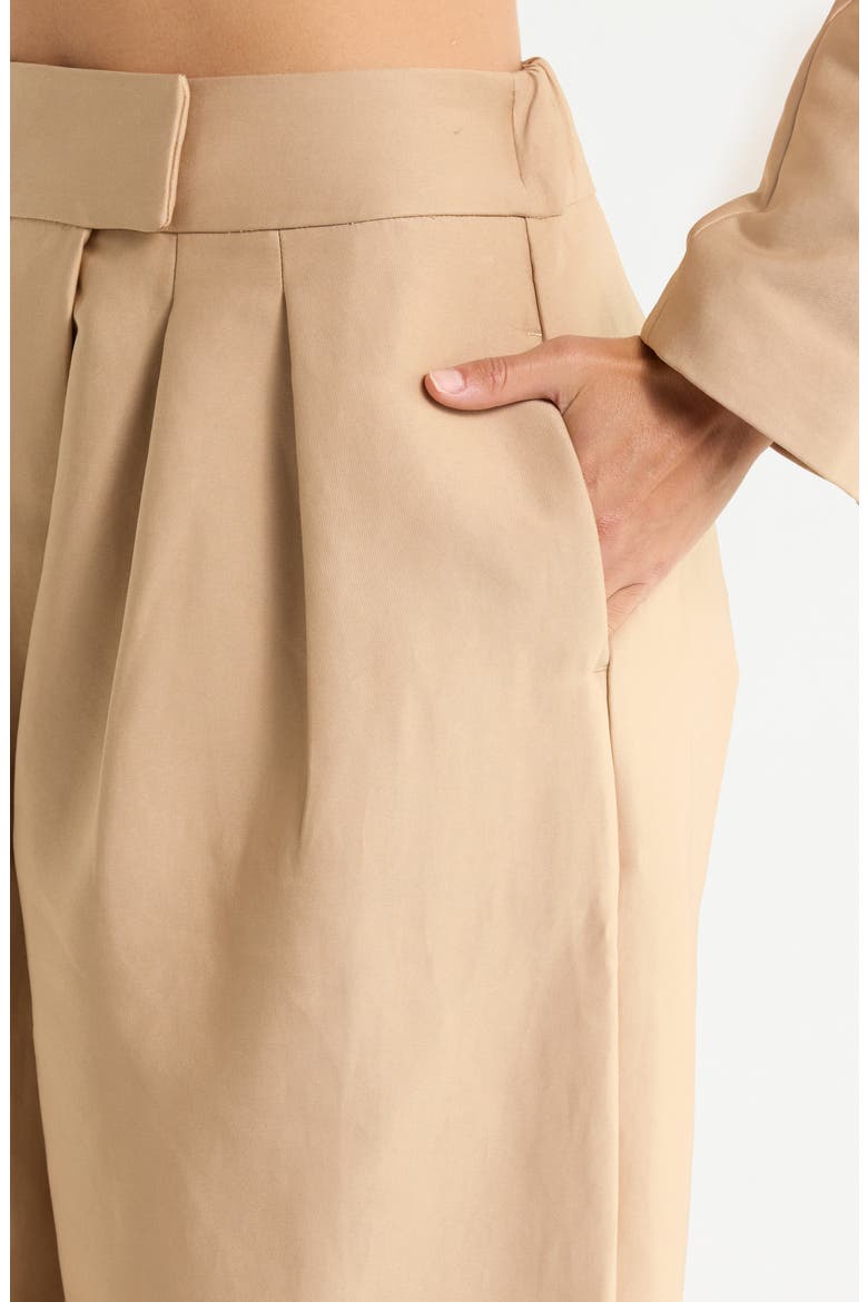 Berner Twill Balloon Pants, Alternate, color, WHITE PEPPER