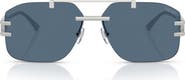 Versace 60mm Rectangular Sunglasses