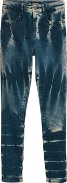 Desigual Low Rise Tie-Dye Skinny Jeans
