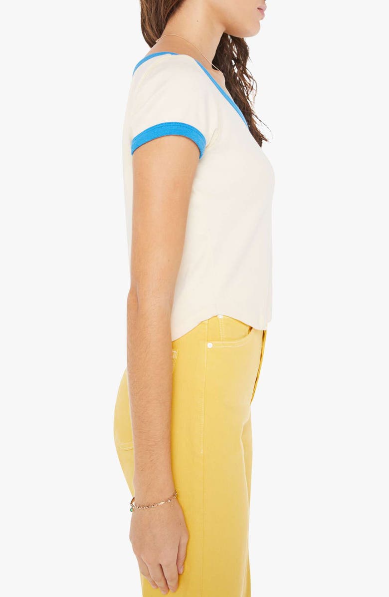 MOTHER The Itty Bitty Scoop Neck T-Shirt, Alternate, color, 