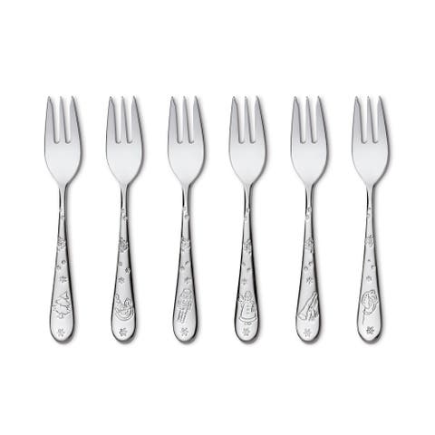 Toy's Delight Flatware Cake Forks  Set of 6