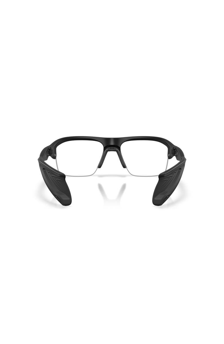 Oakley 62mm Rectangle optical glasses, Alternate, color, Black