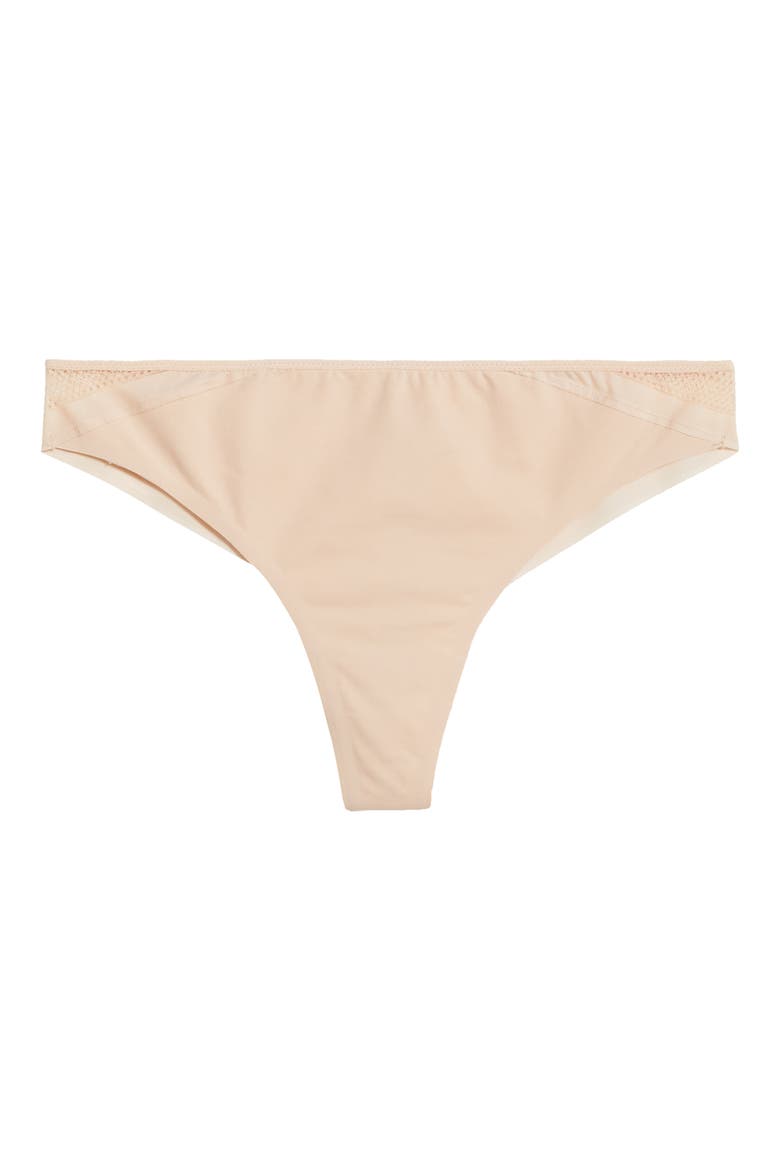 Easy Bliss Tanga Thong, Alternate, color, NUDE BLUSH