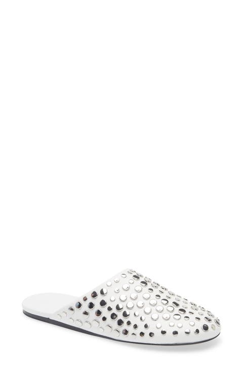 Stud Leather Mule (Women)