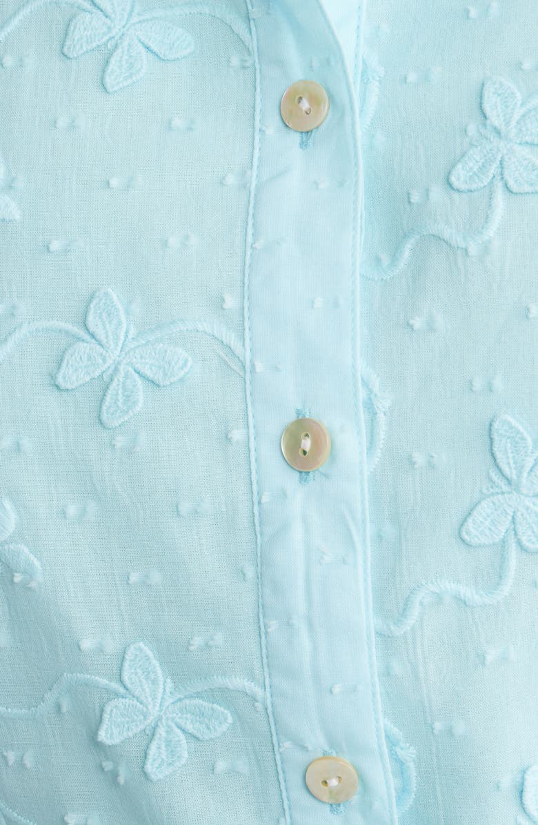 Lilly Pulitzer<sup>®</sup> Larkyn Cotton Blend Shirtdress, Alternate, color, Day Dream Blue Monarch