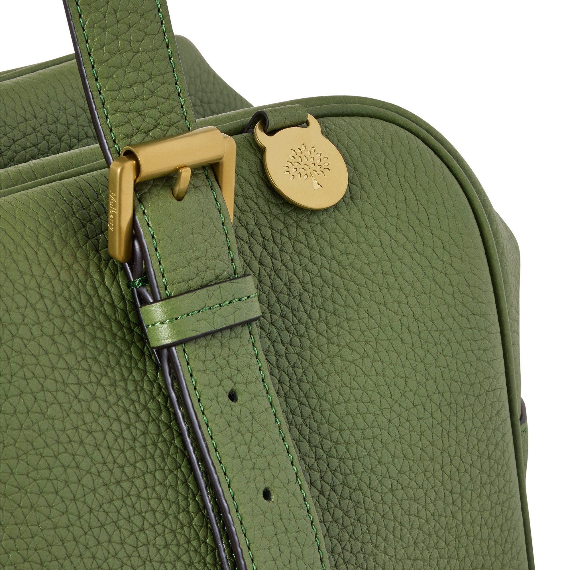 Mulberry Boston Shoulder Bag, Alternate, color, Fern