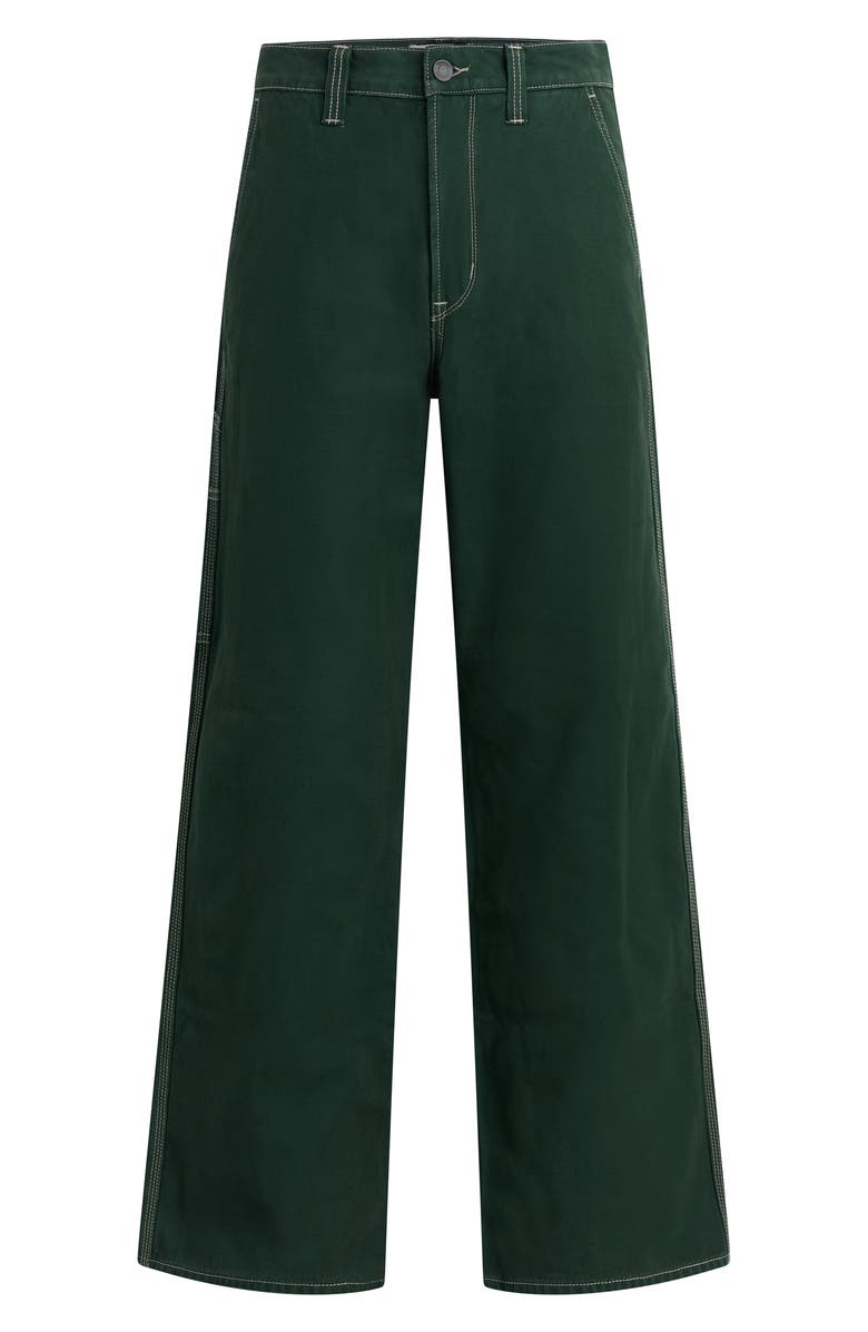 Hudson Jeans Luca Wide Leg Carpenter Pants, Alternate, color, Smoke Pine
