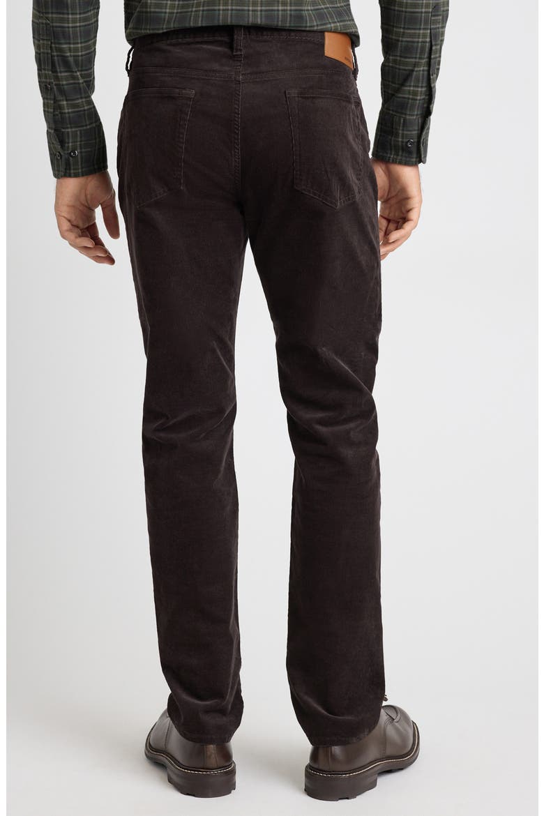 Stretch Corduroy 5-Pocket Pants, Alternate, color, ESPRESSO