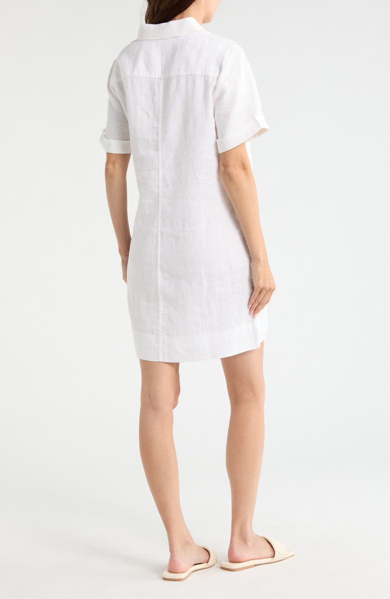 Tommy Bahama Two Palms Linen Dress, Alternate, color, White
