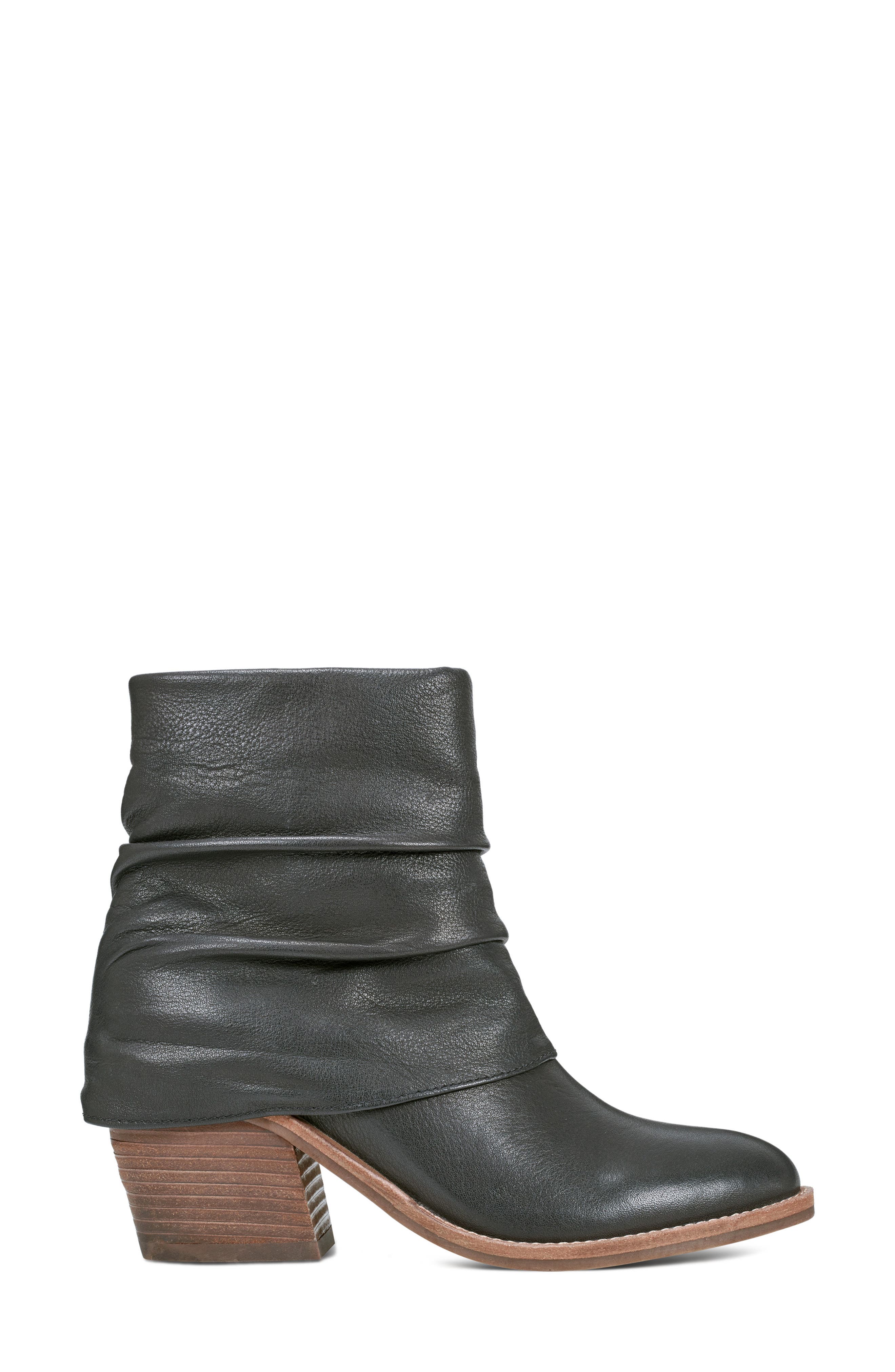 Earth<sup>®</sup> Savvy Ruched Bootie, Alternate, color, Black