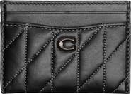COACH Essential Pillow Quilted Leather Card Case