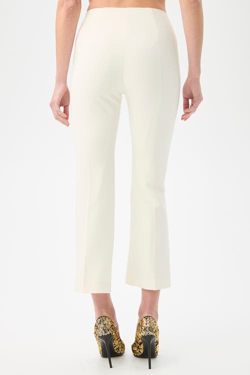 Trina Turk Luhrmann 2 Cropped Flare Leg Pant In White