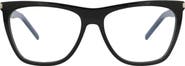 Saint Laurent 56mm Square Optical Frames