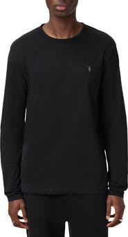 AllSaints Brace Long Sleeve Cotton T-Shirt