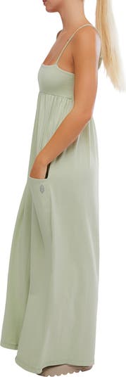 Hot Shot Strappy Stretch Cotton Jumpsuit