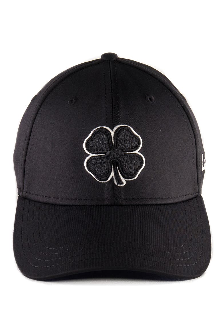 Premium Clover 2 Baseball Cap, Main, color, BLACK