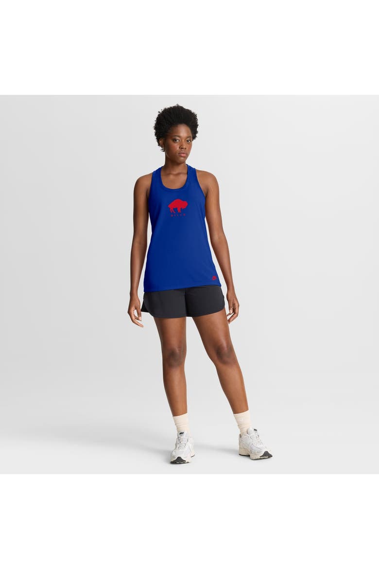 Women's Nike  Royal Buffalo Bills Hurry Up Tri-Blend Dri-FIT Tank Top, Alternate, color, Royal