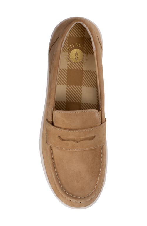 Revitalign Malibu Penny Loafer In Brown