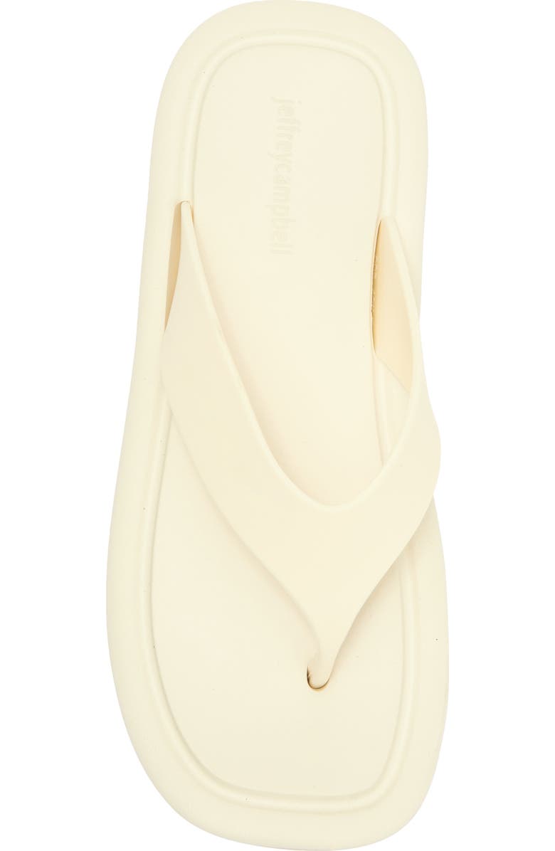 Jeffrey Campbell Darcie Flip Flop, Alternate, color, Sea-Salt