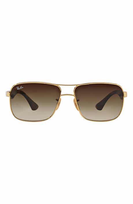 Ray-Ban 59mm Pilot Sunglasses
