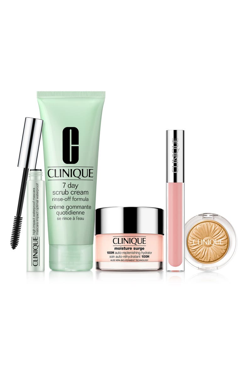 Clinique Vacation Glow Essentials Set - Purchase with Purchase, Alternate, color, 