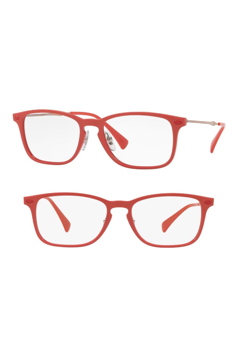 8953 56mm Optical Glasses, Main, color, RED